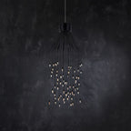 Ambert Crystal Rain Flush Mount - Cyran Lamps