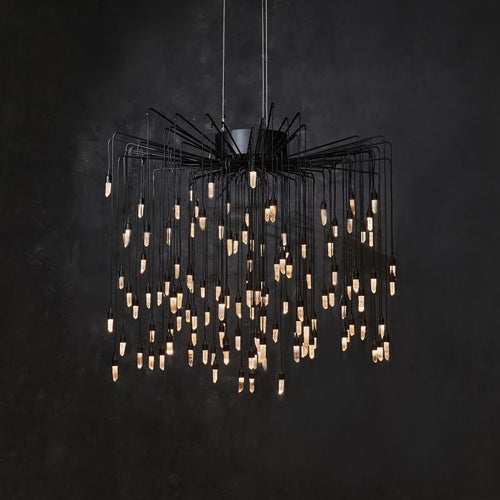 Ambert Crystal Rain Pendant - Cyran Lamps