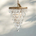 Anabelle Round Chandelier 17''23''H - Cyran Lamps