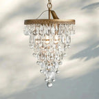 Anabelle Round Chandelier 17''23''H - Cyran Lamps