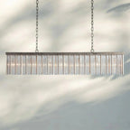 Andalucian Rectangular Chandelier 48'' 56'' - Cyran Lamps