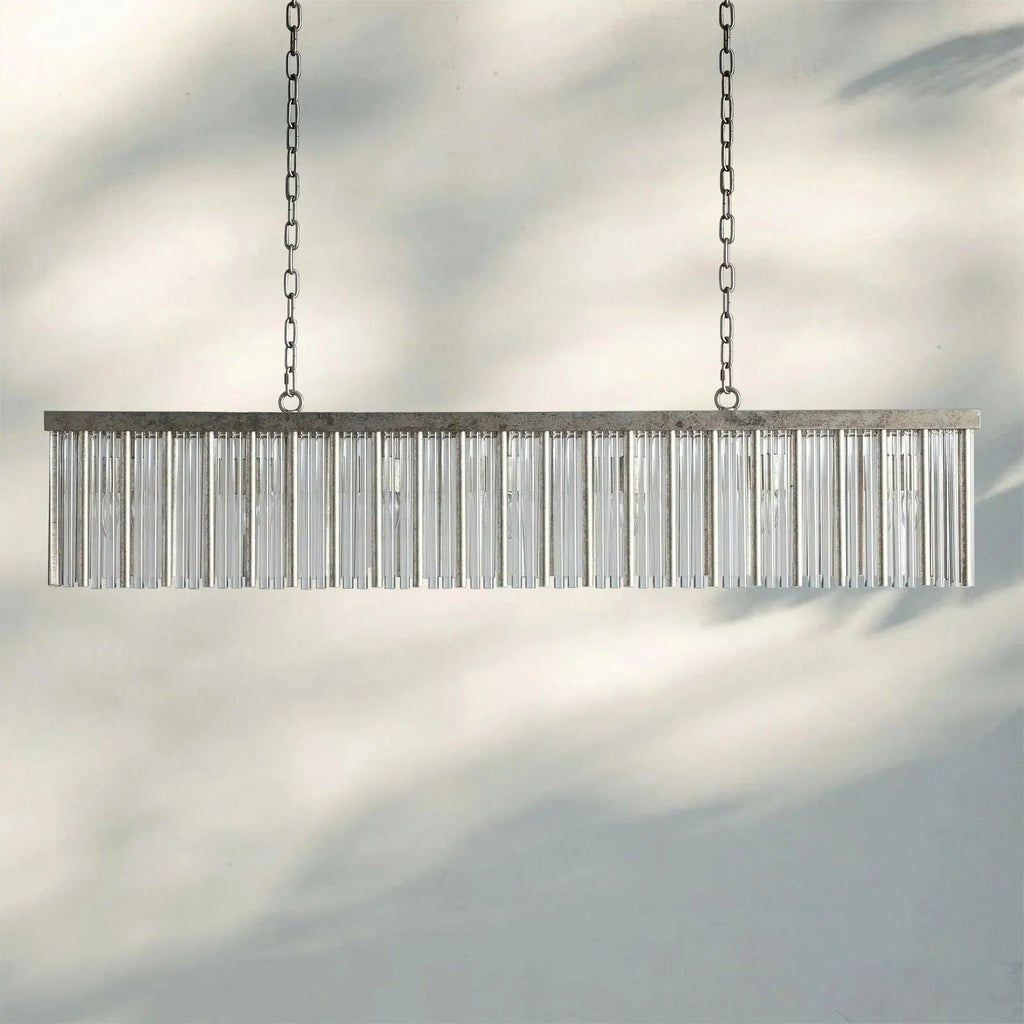 Andalucian Rectangular Chandelier 48'' 56'' - Cyran Lamps