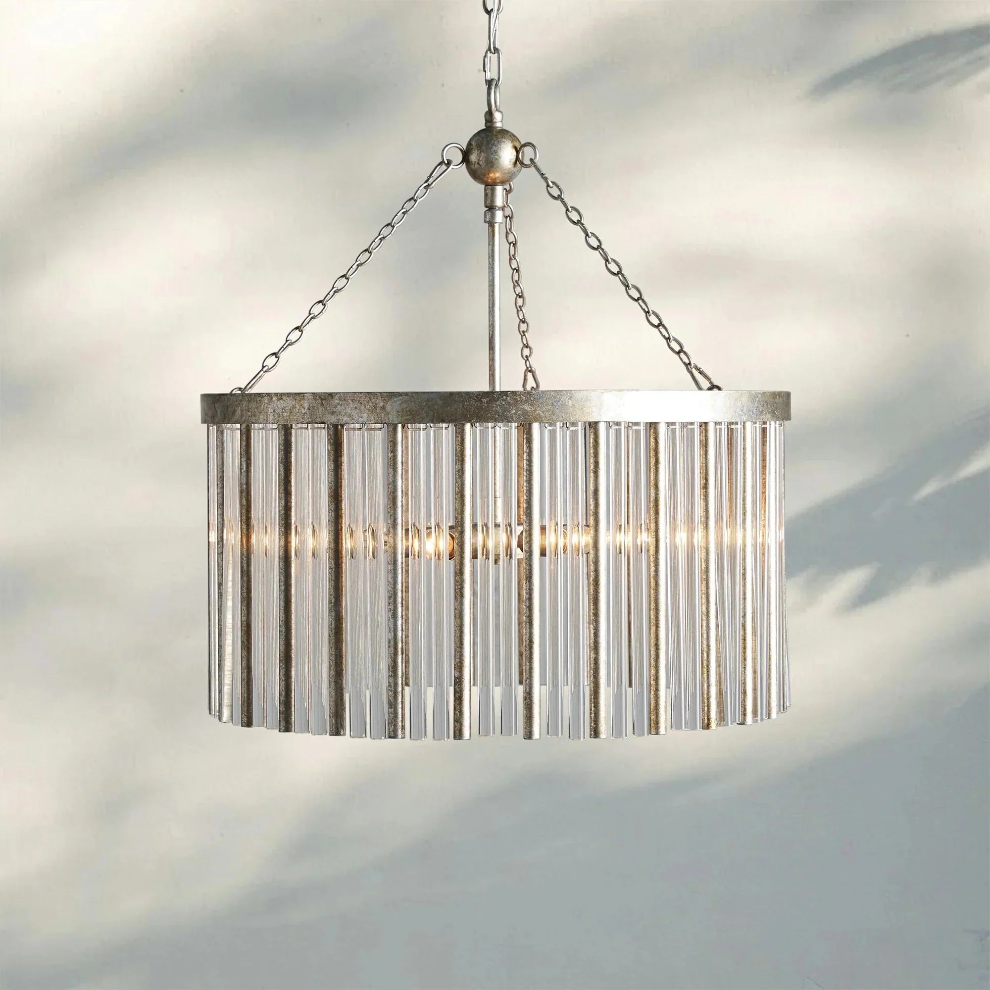 Andalucian Round Chandelier 24"35" - Cyran Lamps