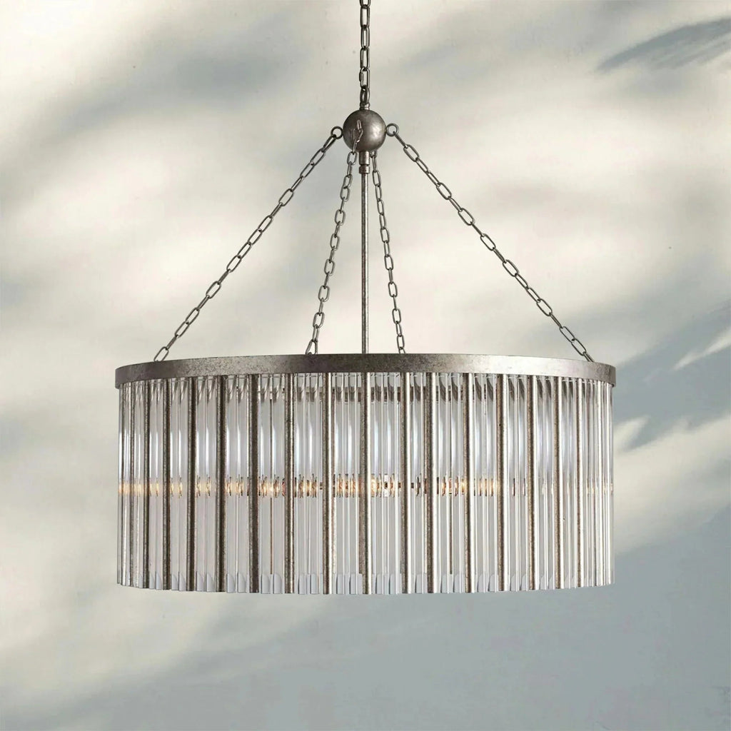 Andalucian Round Chandelier 24"35" - Cyran Lamps