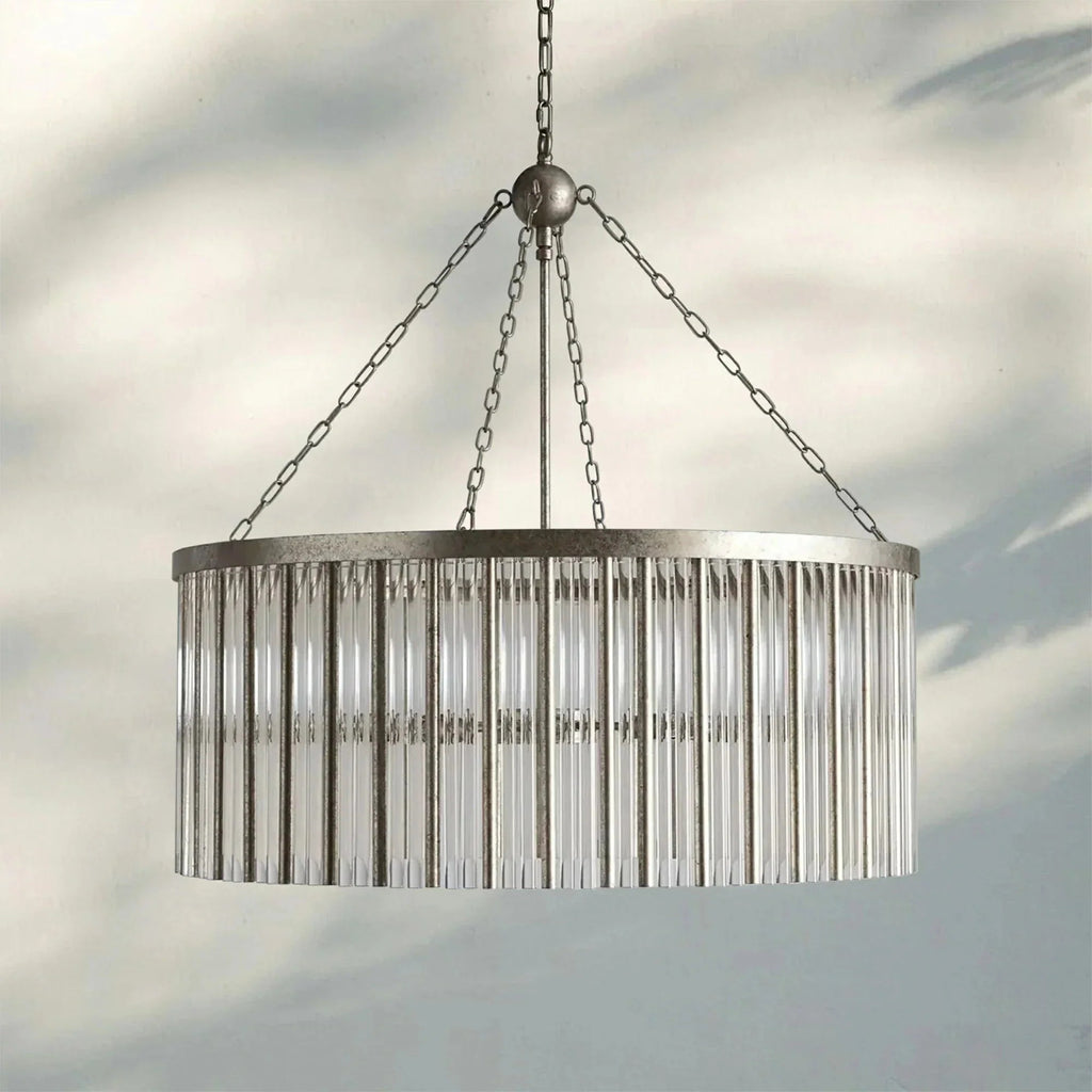 Andalucian Round Chandelier 24"35" - Cyran Lamps