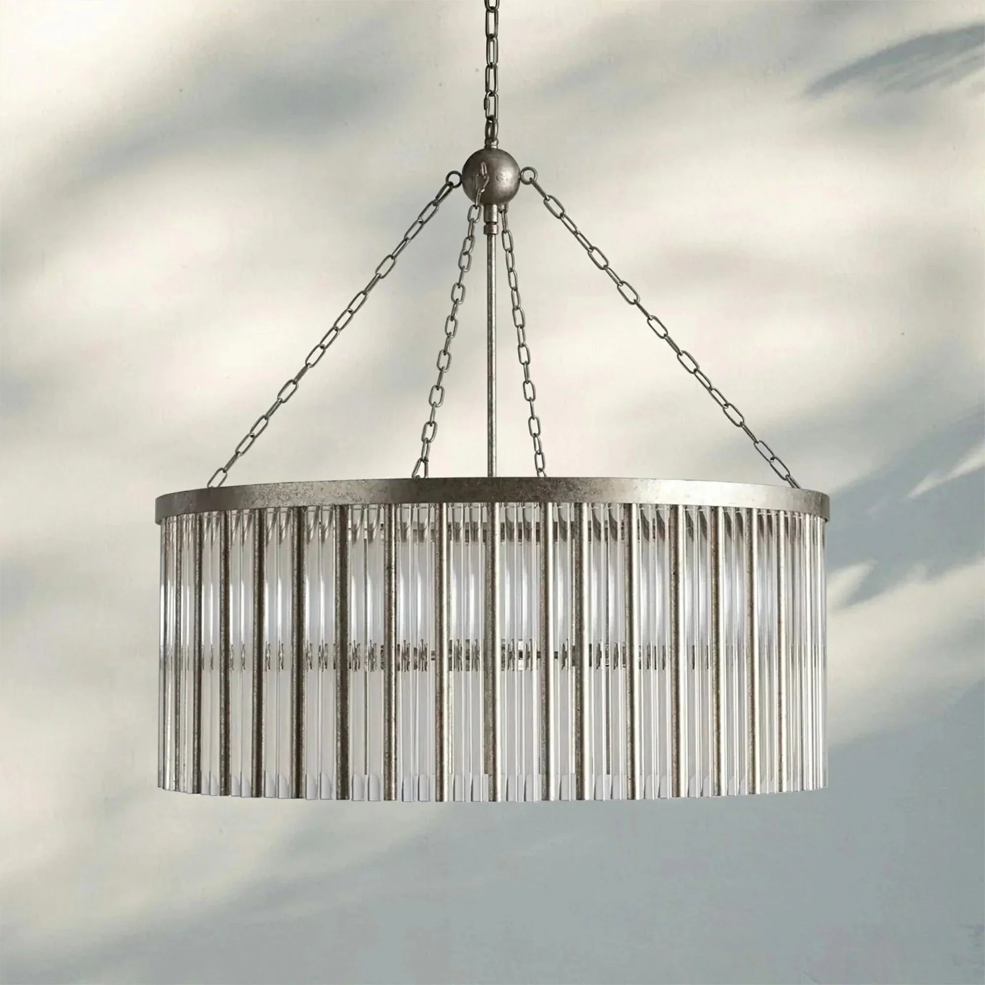 Andalucian Round Chandelier 24"35" - Cyran Lamps
