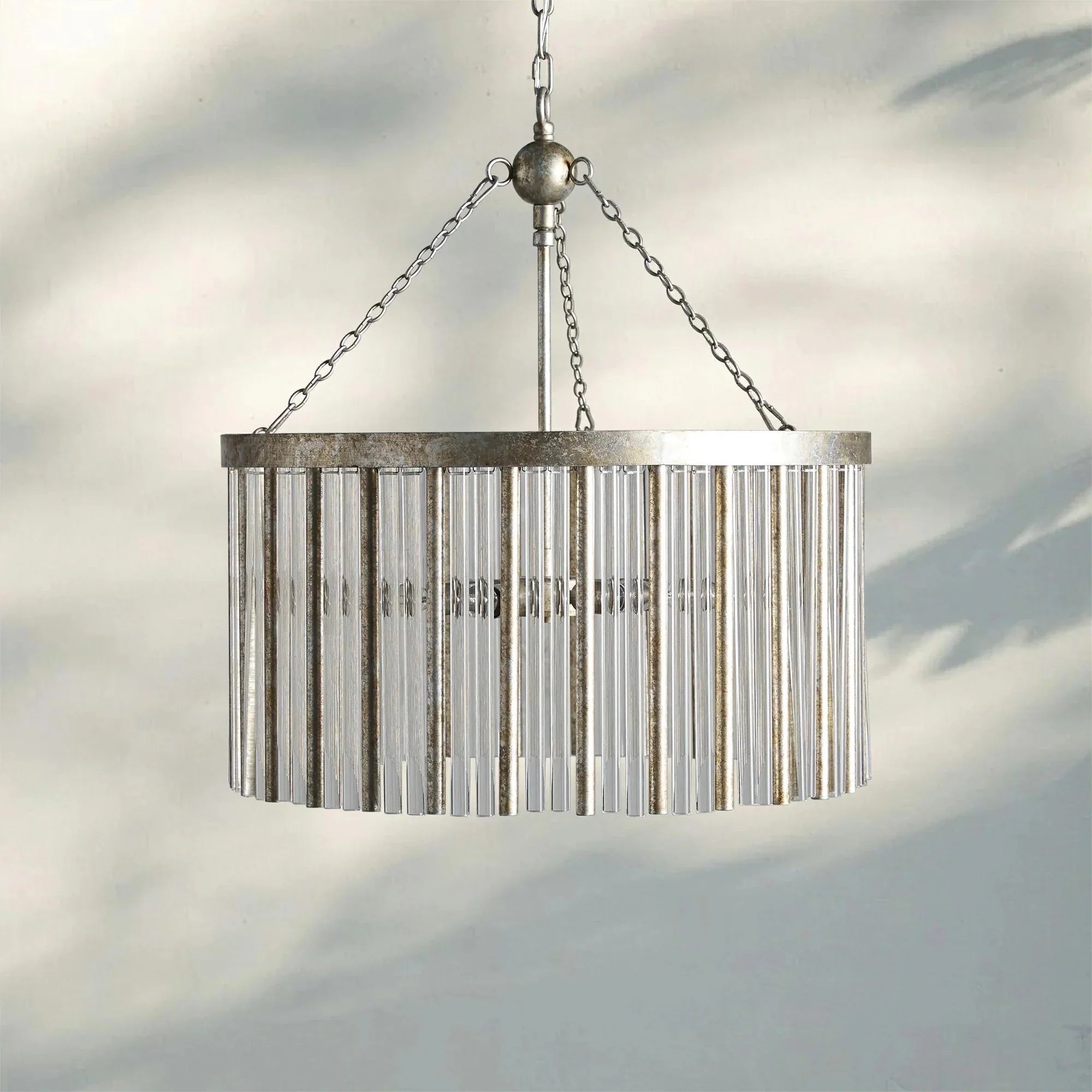 Andalucian Round Chandelier 24"35" - Cyran Lamps