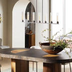 Andreas Linear Chandelier - Cyran Lamps