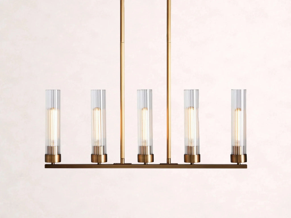 Andreas Linear Chandelier - Cyran Lamps