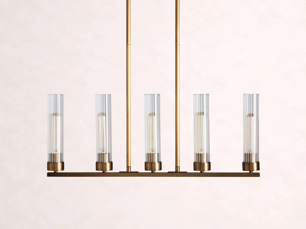 Andreas Linear Chandelier - Cyran Lamps
