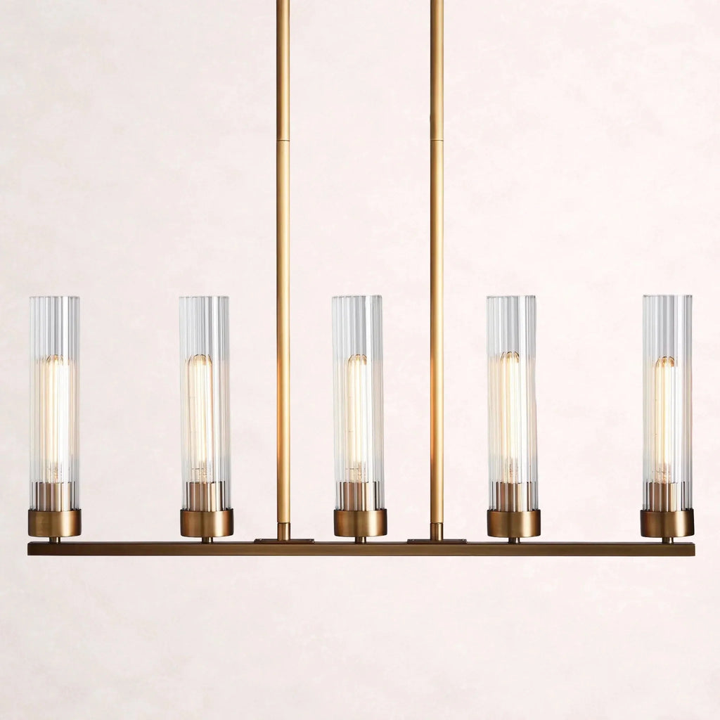 Andreas Linear Chandelier - Cyran Lamps