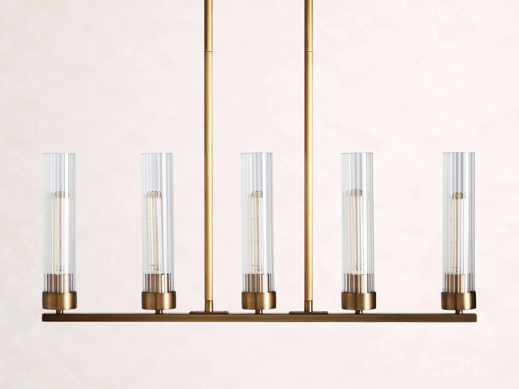 Andreas Linear Chandelier - Cyran Lamps