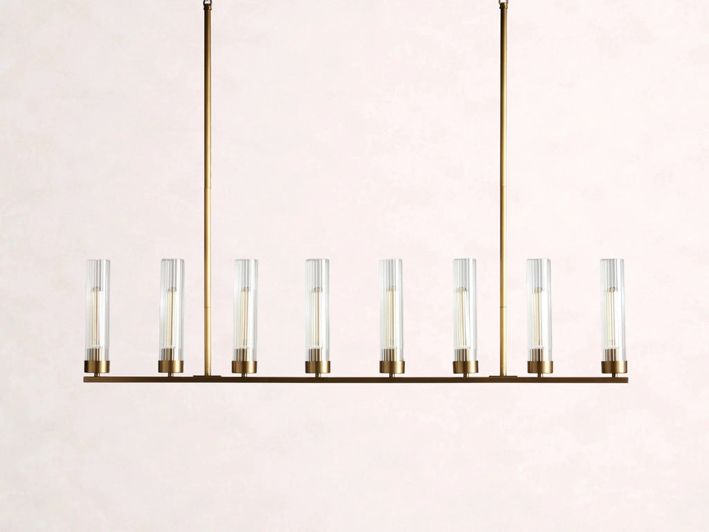 Andreas Linear Chandelier - Cyran Lamps