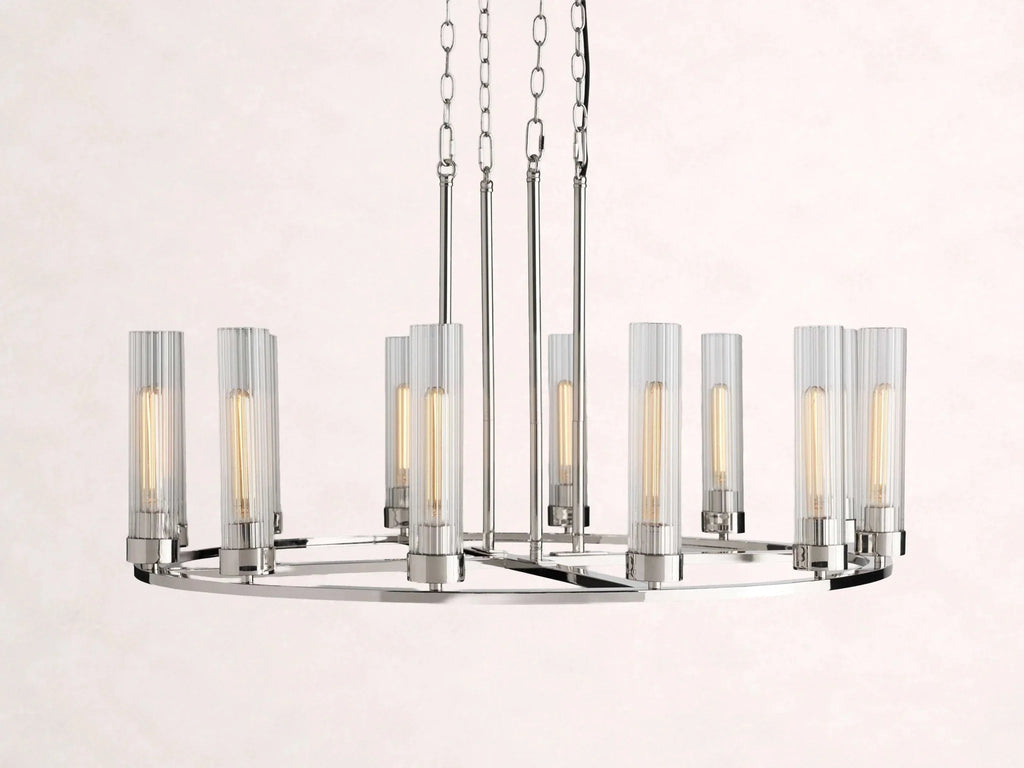 Andreas Round Chandelier - Cyran Lamps