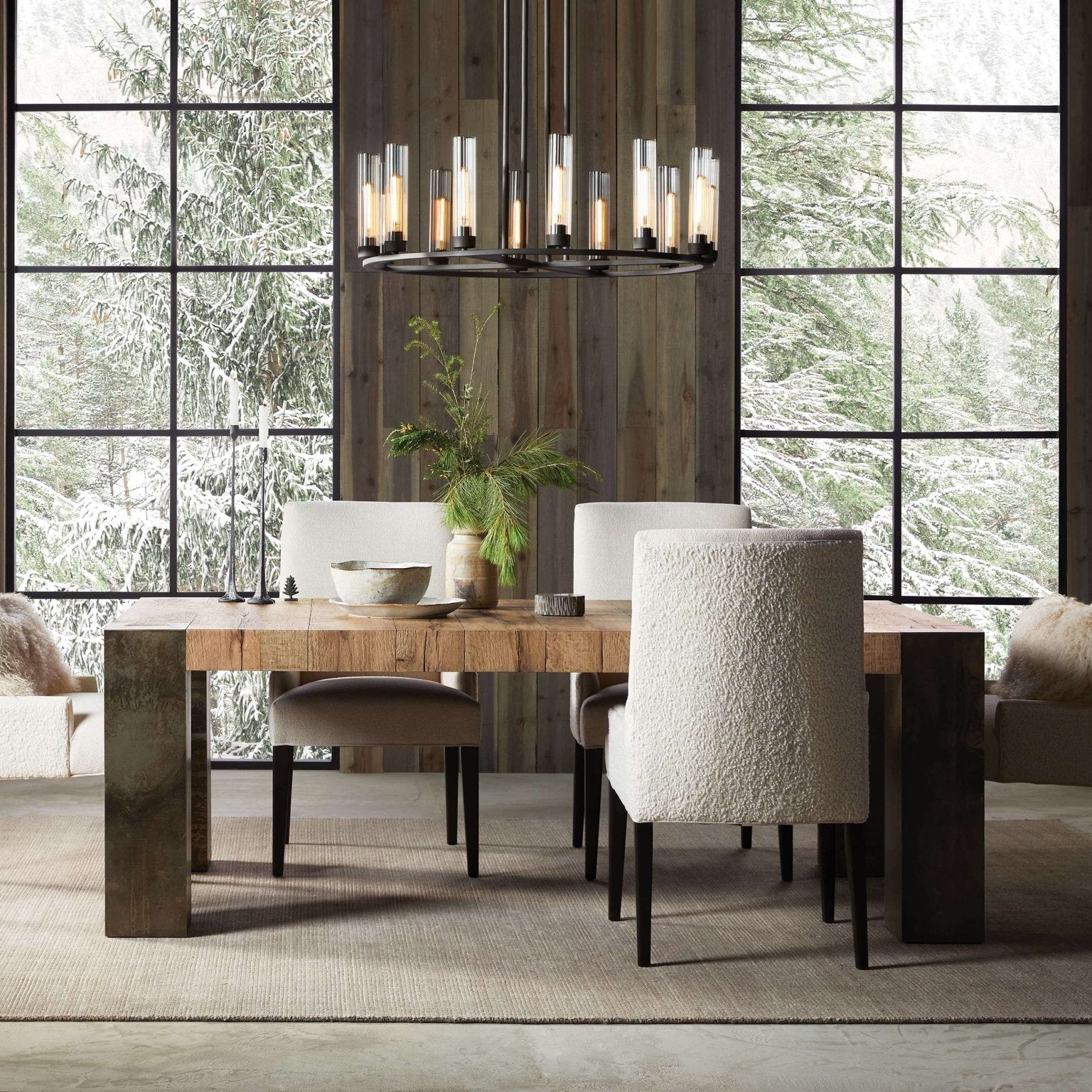 Andreas Round Chandelier - Cyran Lamps