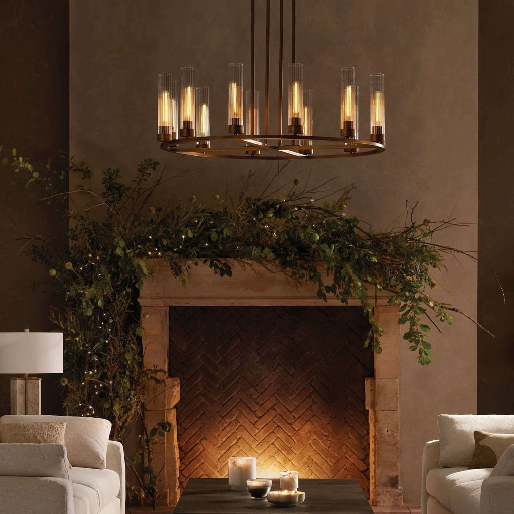 Andreas Round Chandelier - Cyran Lamps