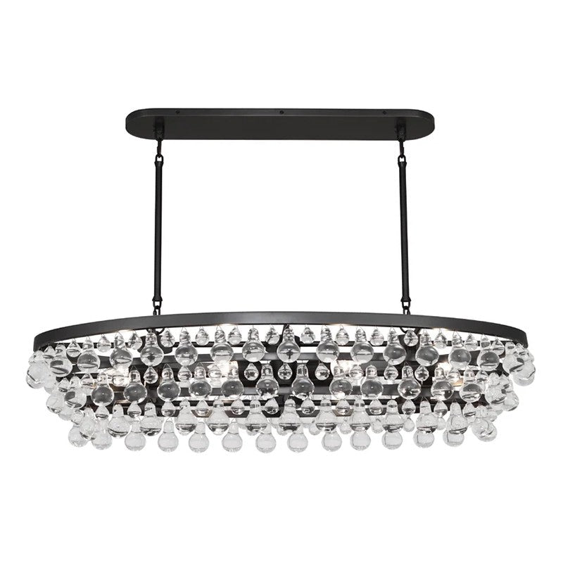 Anqeer Waterdrop Oval Chandelier 43" - Cyran Lamps