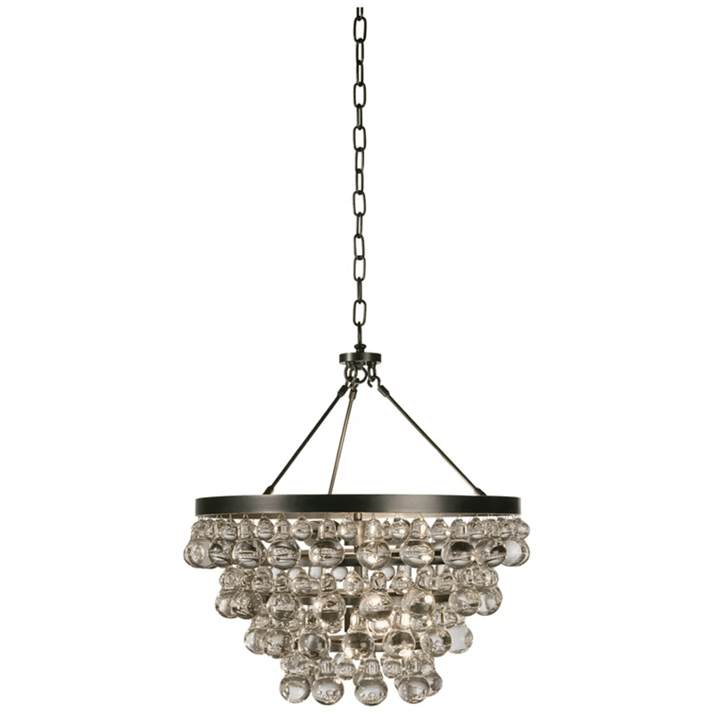 Anqeer Waterdrop Round Chandelier 21" - Cyran Lamps