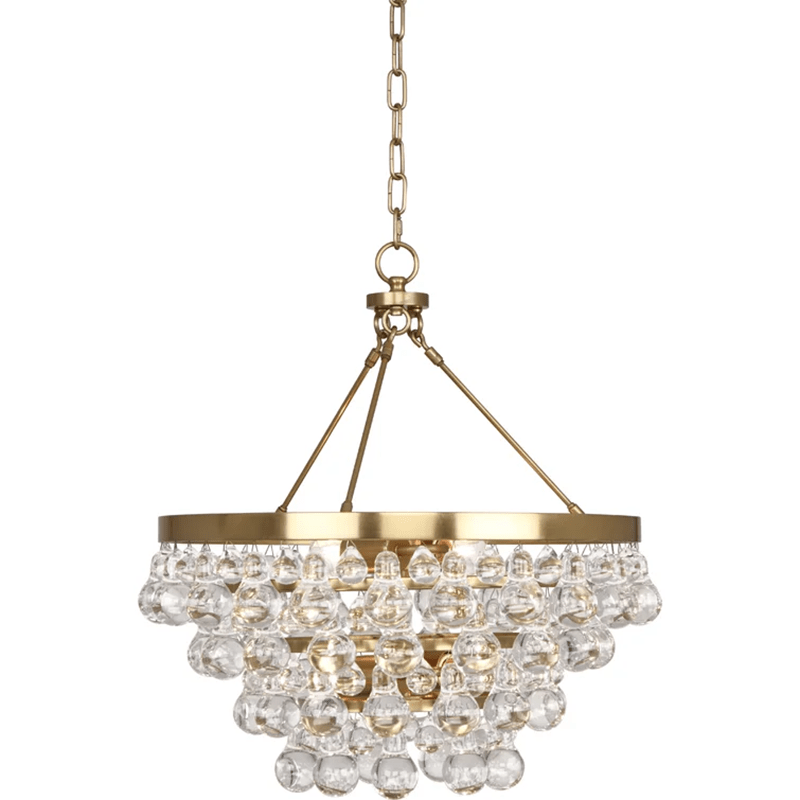 Anqeer Waterdrop Round Chandelier 21" - Cyran Lamps