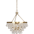 Anqeer Waterdrop Round Chandelier 21" - Cyran Lamps
