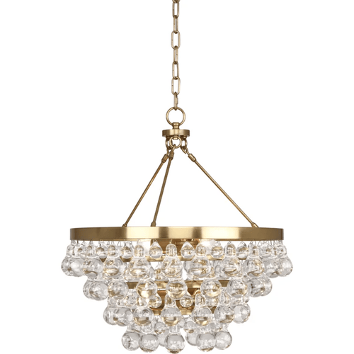 Anqeer Waterdrop Round Chandelier 21" - Cyran Lamps