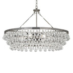 Anqeer Waterdrop Round Chandelier 35" - Cyran Lamps