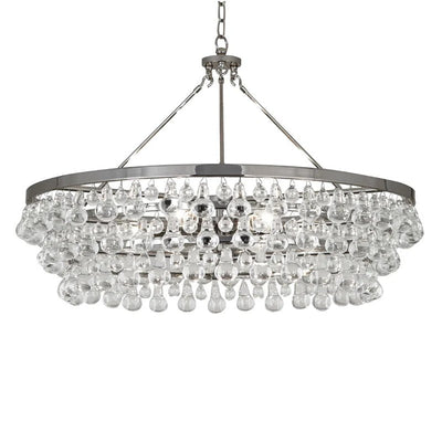 Anqeer Waterdrop Round Chandelier 35" - Cyran Lamps
