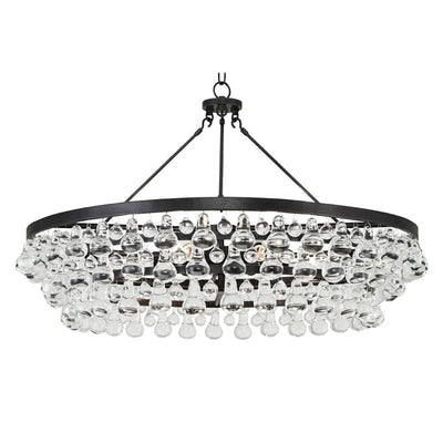 Anqeer Waterdrop Round Chandelier 35" - Cyran Lamps