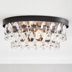 Anqeer Waterdrop Round Flushmount 15" - Cyran Lamps