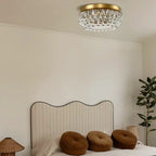 Anqeer Waterdrop Round Flushmount 15" - Cyran Lamps