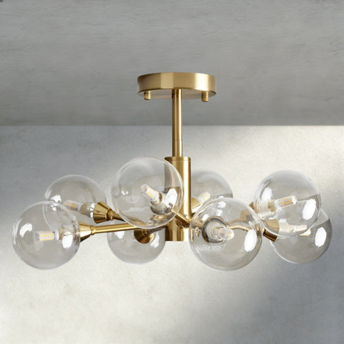 Apollo Flush Mount 20", 36", 47" - Cyran Lamps
