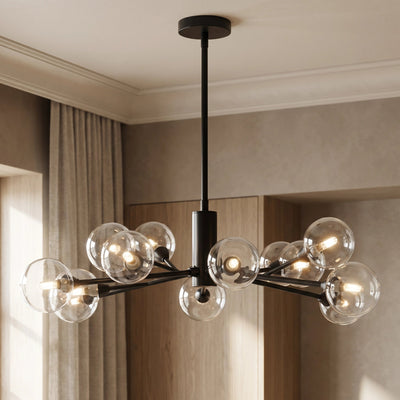 Apollo Round Chandelier 36", 47", 59" - Cyran Lamps