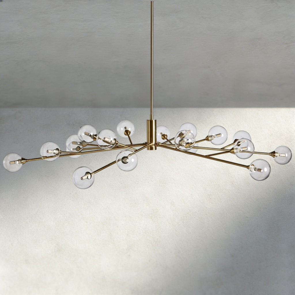 Apollo Round Chandelier 36", 47", 59" - Cyran Lamps
