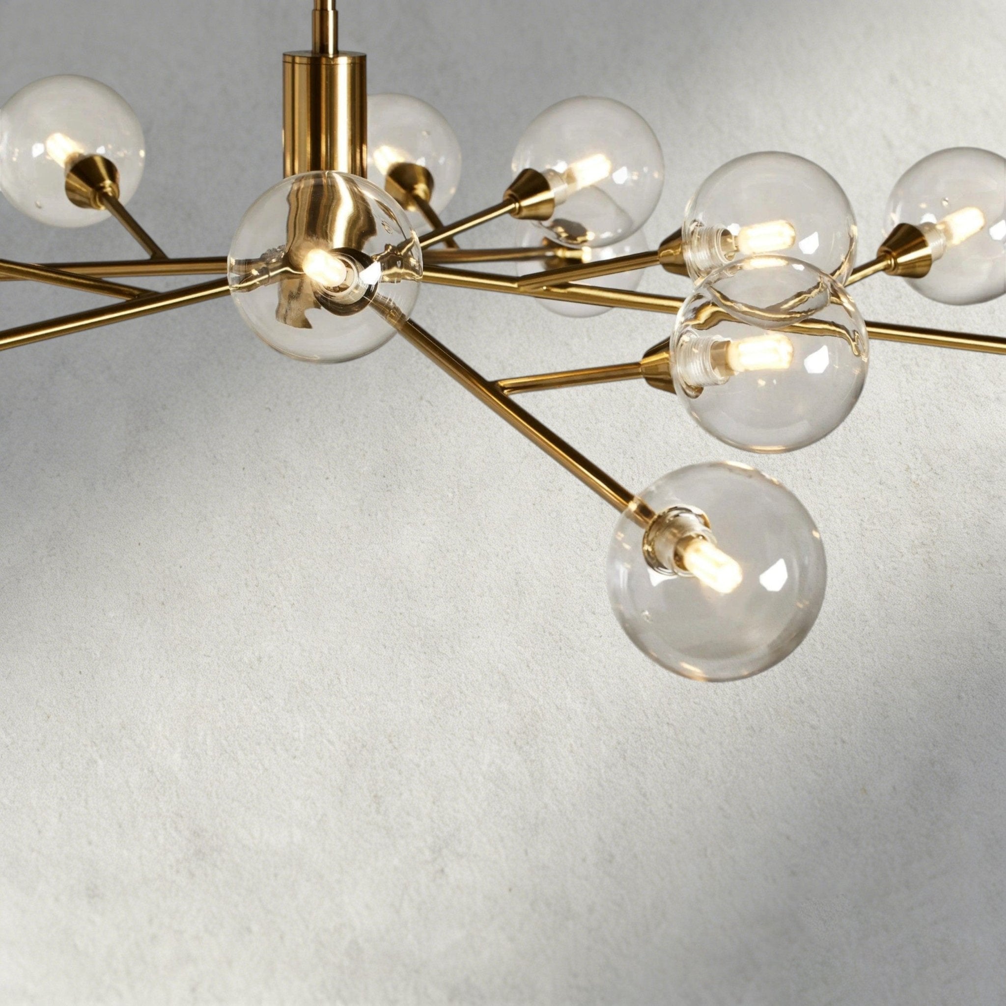 Apollo Round Chandelier 36", 47", 59" - Cyran Lamps
