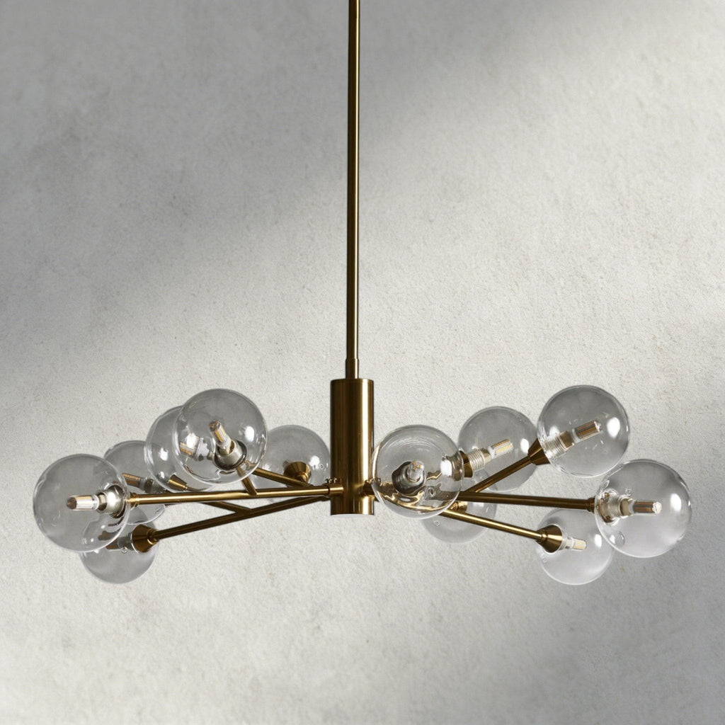 Apollo Round Chandelier 36", 47", 59" - Cyran Lamps