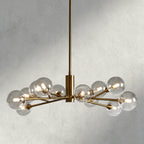 Apollo Round Chandelier 36", 47", 59" - Cyran Lamps