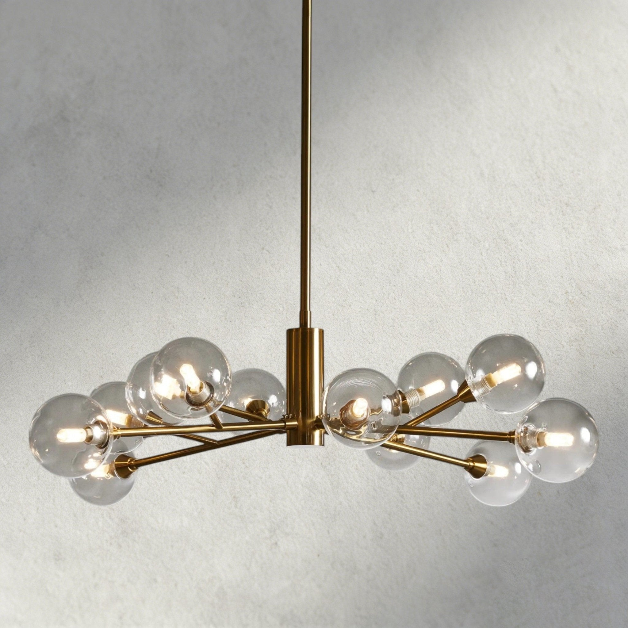 Apollo Round Chandelier 36", 47", 59" - Cyran Lamps