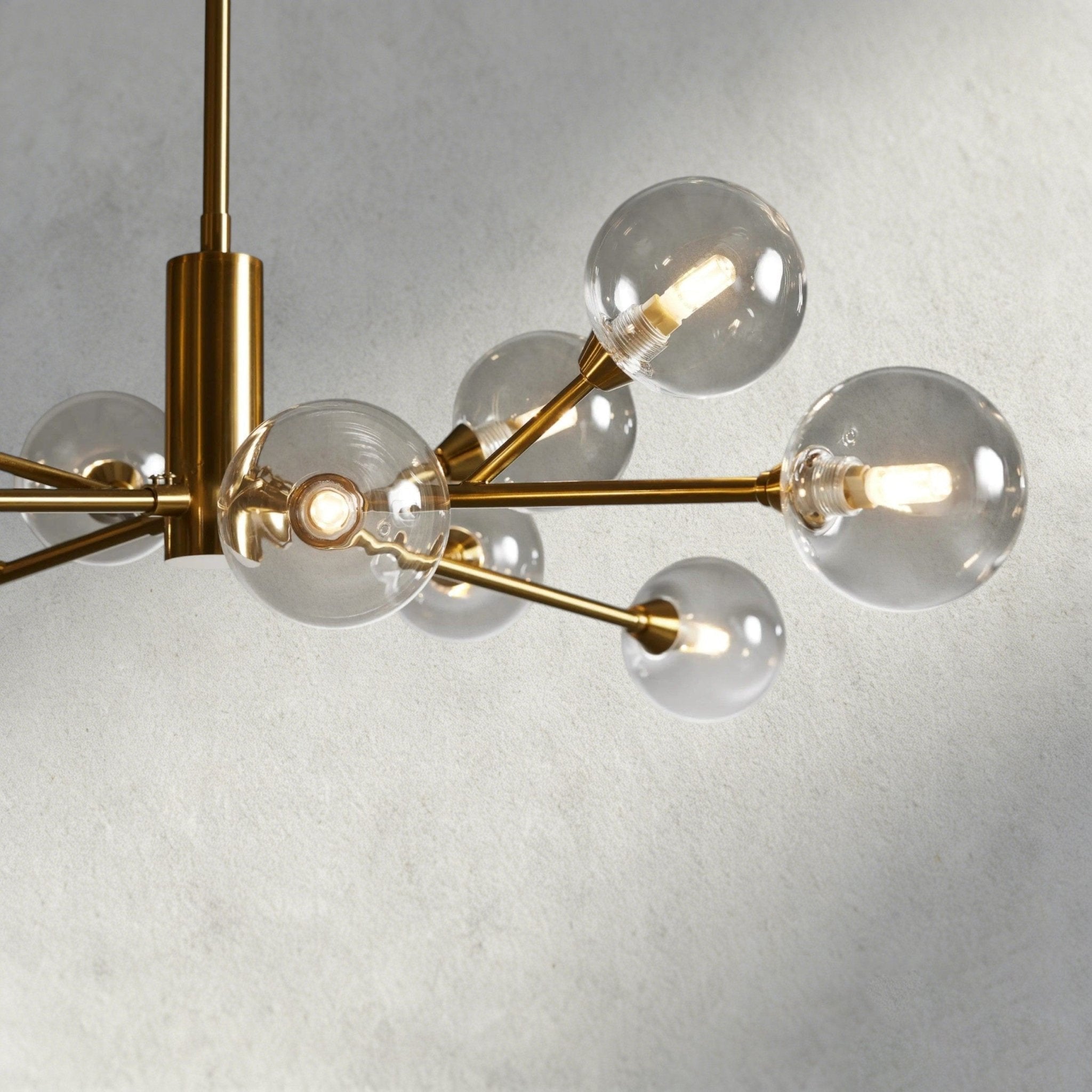 Apollo Round Chandelier 36", 47", 59" - Cyran Lamps