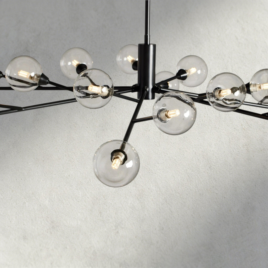 Apollo Round Chandelier 36", 47", 59" - Cyran Lamps