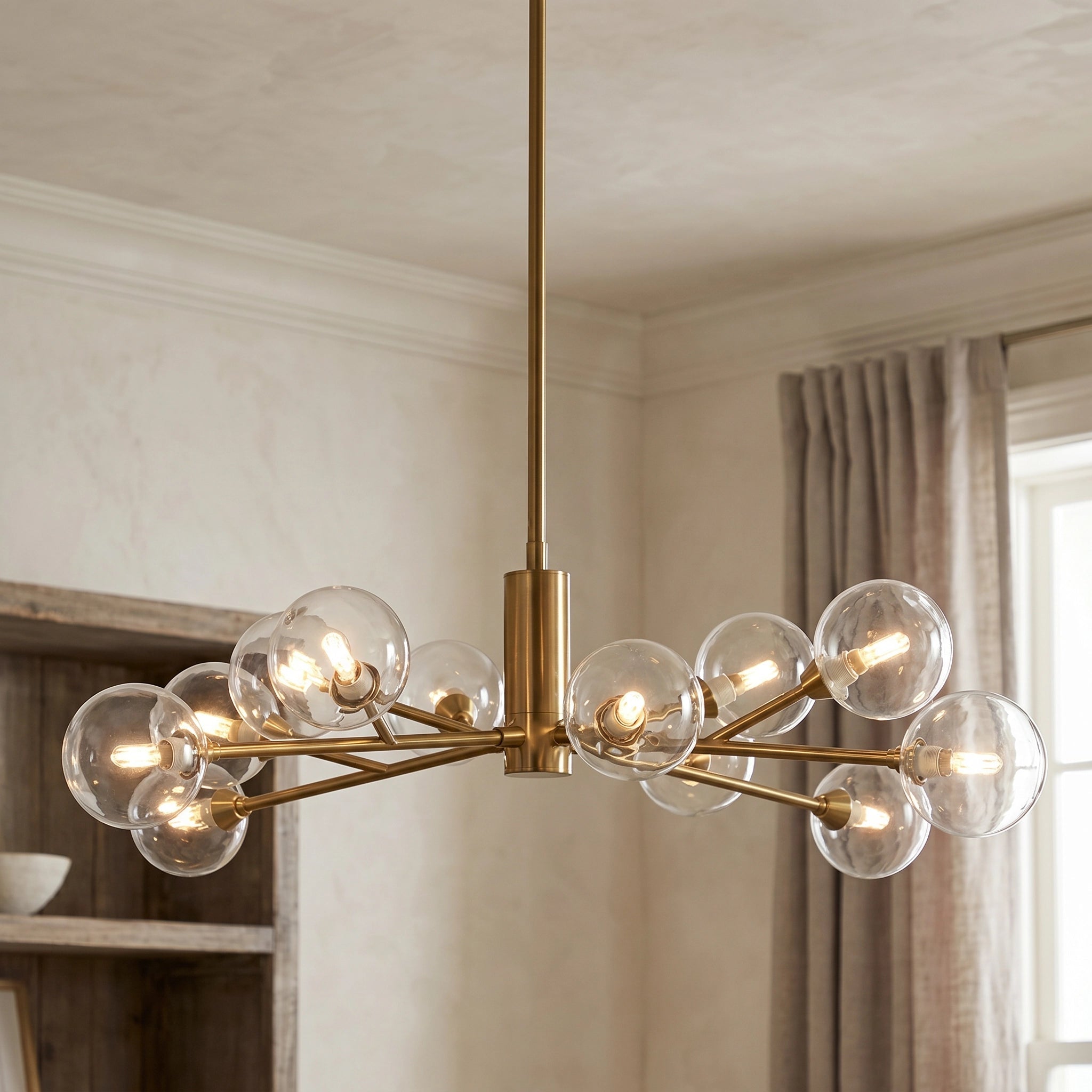 Apollo Round Chandelier 36", 47", 59" - Cyran Lamps