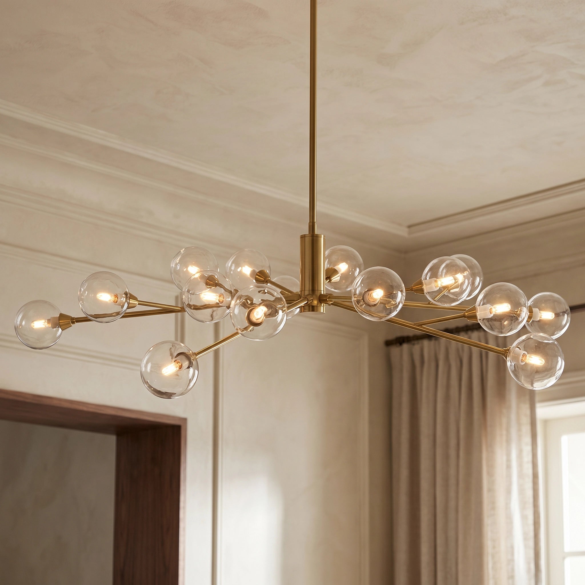 Apollo Round Chandelier 36", 47", 59" - Cyran Lamps