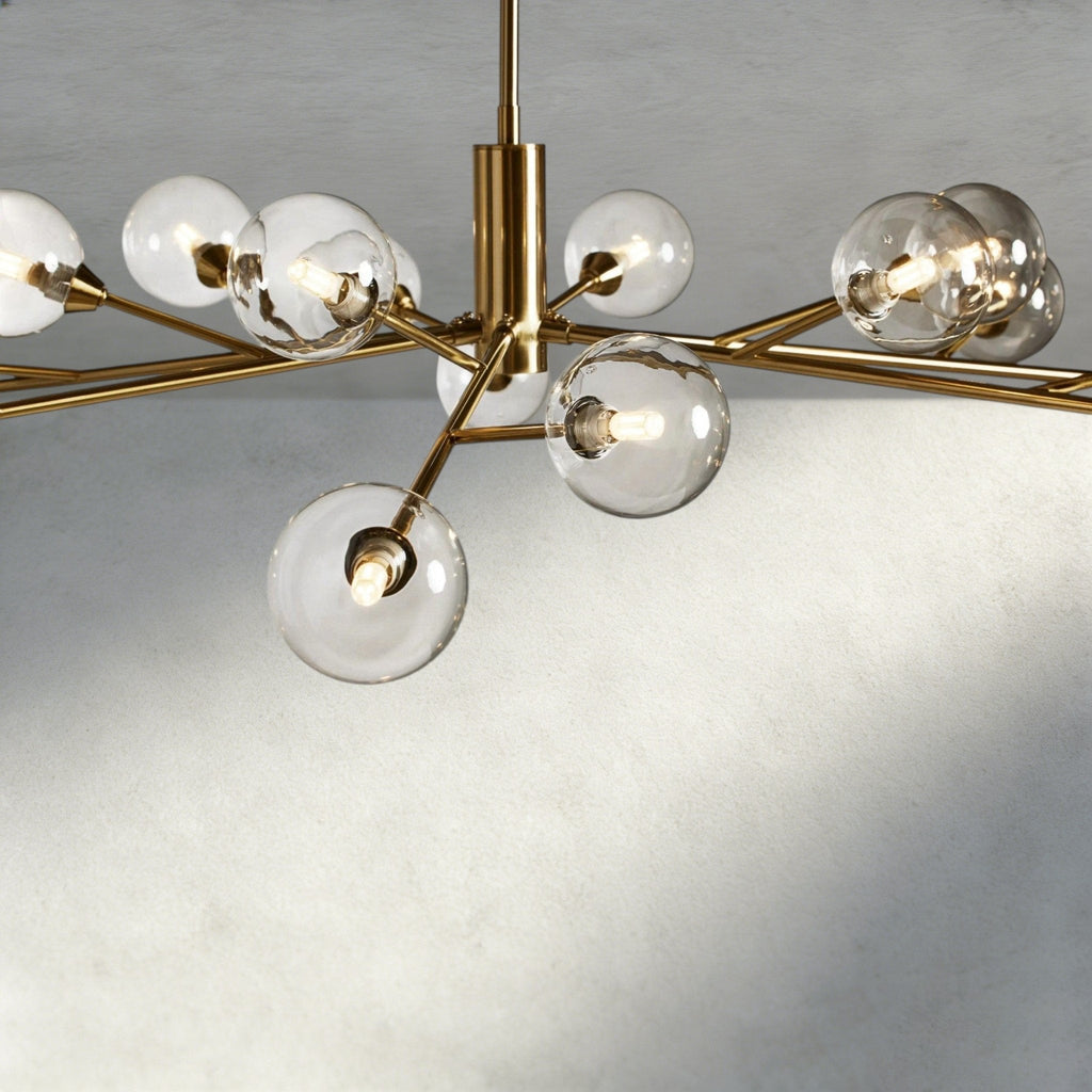 Apollo Round Chandelier 36", 47", 59" - Cyran Lamps