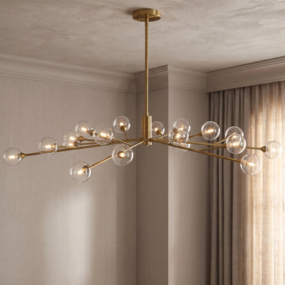 Apollo Round Chandelier 36", 47", 59" - Cyran Lamps