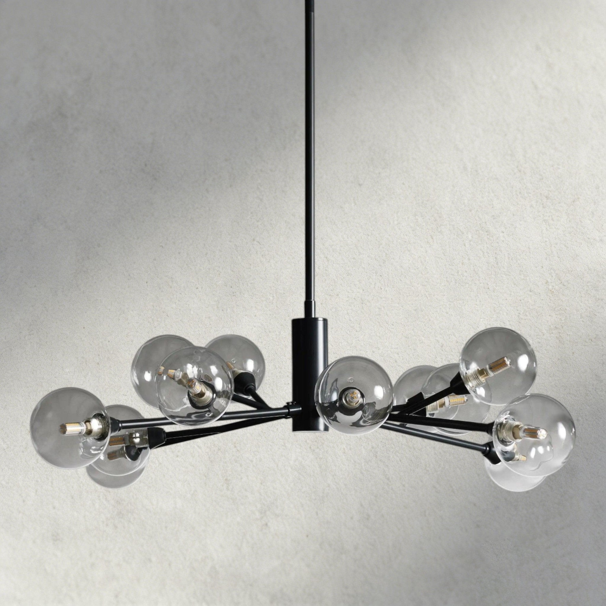 Apollo Round Chandelier 36", 47", 59" - Cyran Lamps