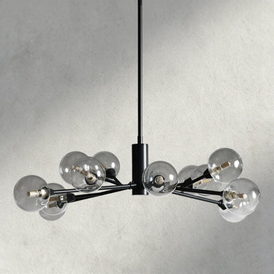 Apollo Round Chandelier 36", 47", 59" - Cyran Lamps
