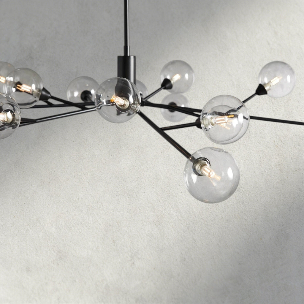Apollo Round Chandelier 36", 47", 59" - Cyran Lamps