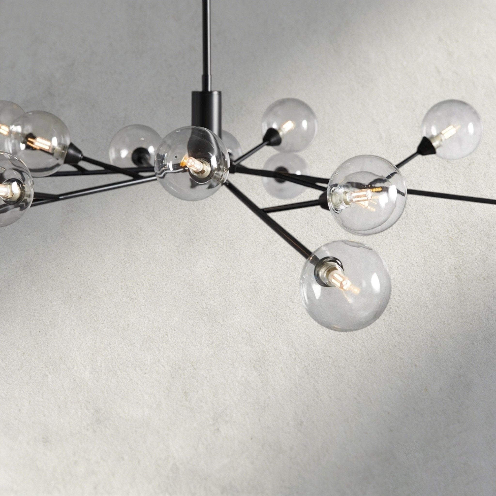 Apollo Round Chandelier 36", 47", 59" - Cyran Lamps