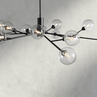 Apollo Round Chandelier 36", 47", 59" - Cyran Lamps