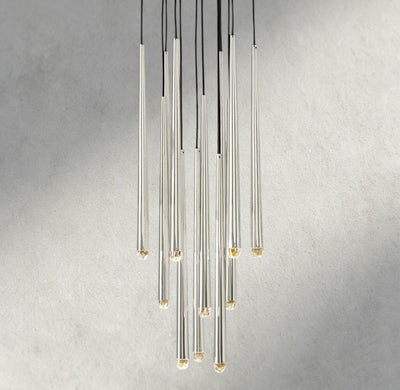 Aqaitaiva Round Chandelier 18", 24", 30", 48" - Cyran Lamps
