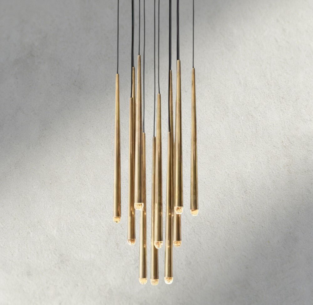 Aqaitaiva Round Chandelier 18", 24", 30", 48" - Cyran Lamps